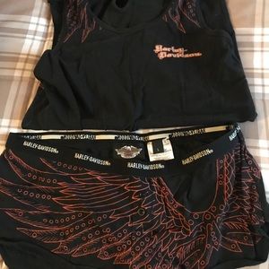 Harley Davidson night set